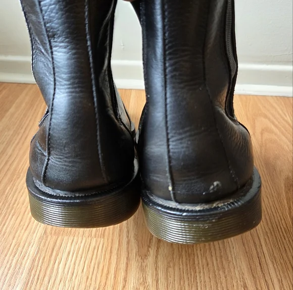 Dr. Martens Men's Victor New Nova Black Boho Chelsea Casual Ankle Boots Size 10 - Picture 10 of 16
